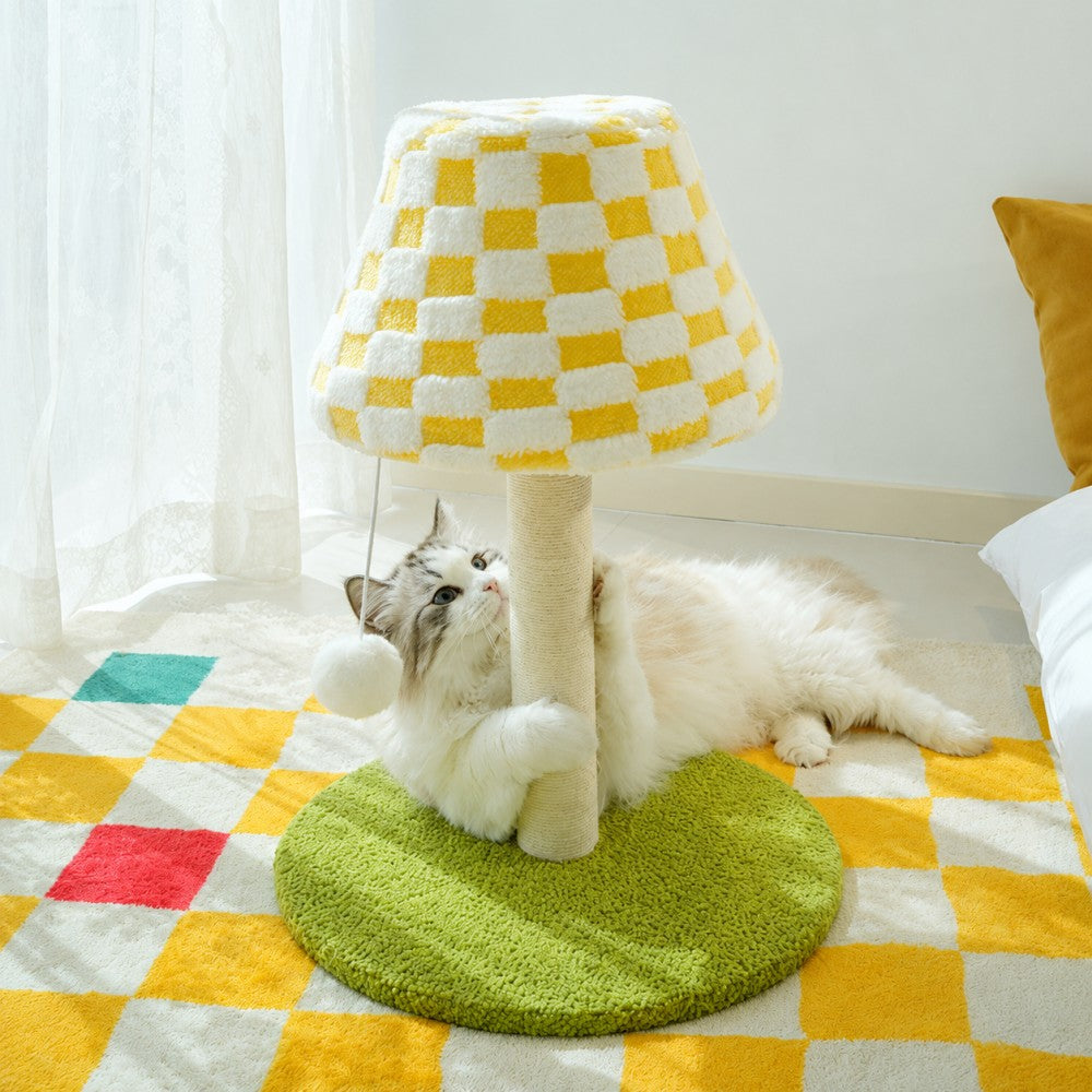Lamp Style Cat Scratching Post Interactive