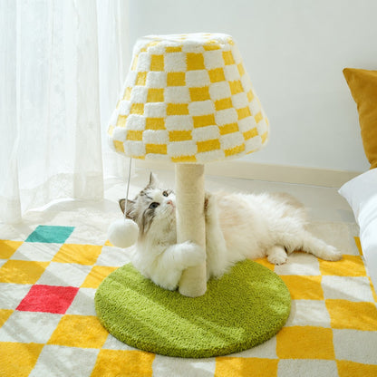 Lamp Style Cat Scratching Post Interactive