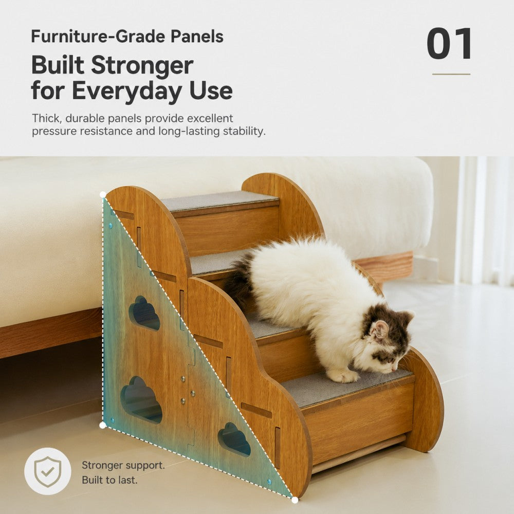 Pet Stairs Step Ramp Cloud Design