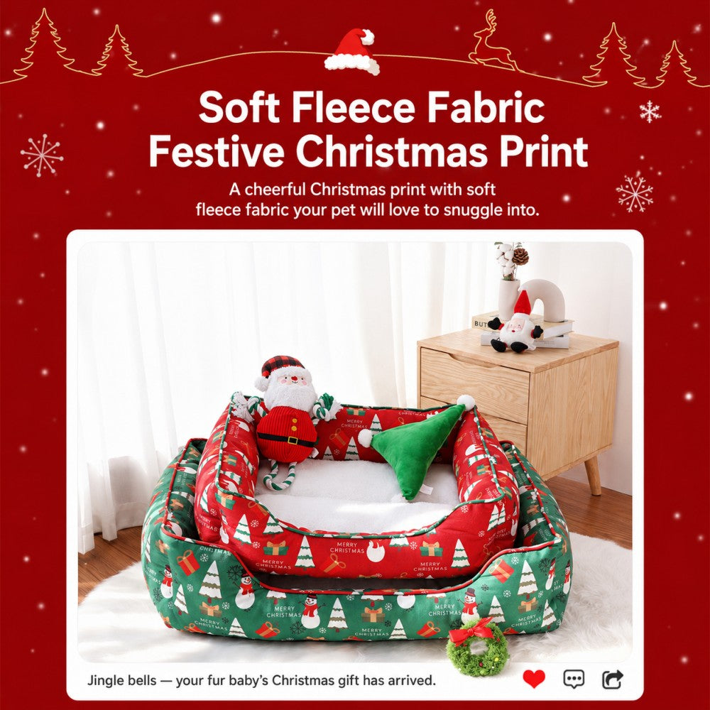 Pet House Snowman Tree L 86X61X20CM