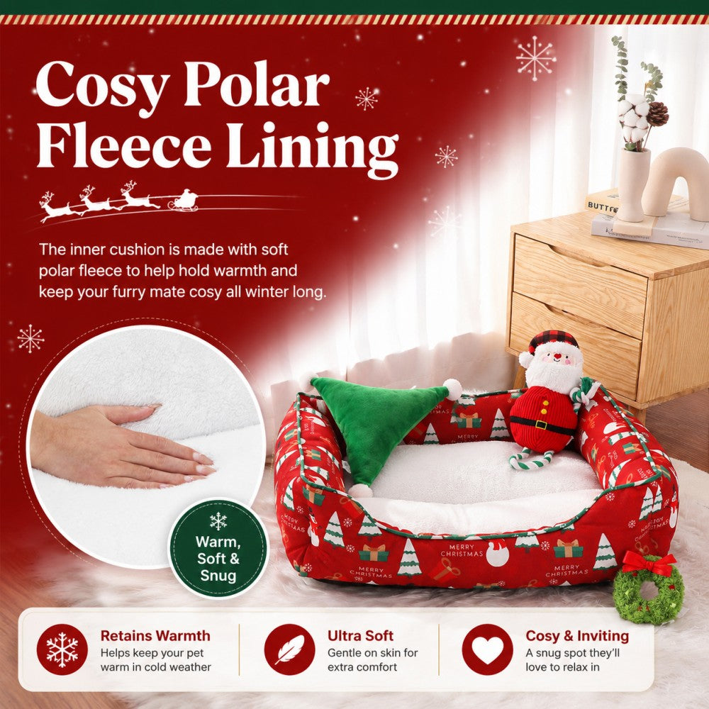 Pet House Snowman Tree L 86X61X20CM