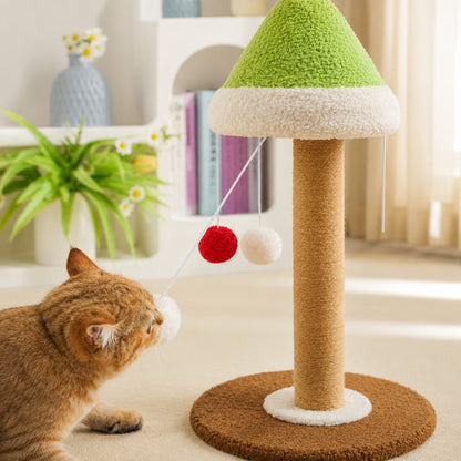 Cedar Cat Scratching Post Interactive Toy
