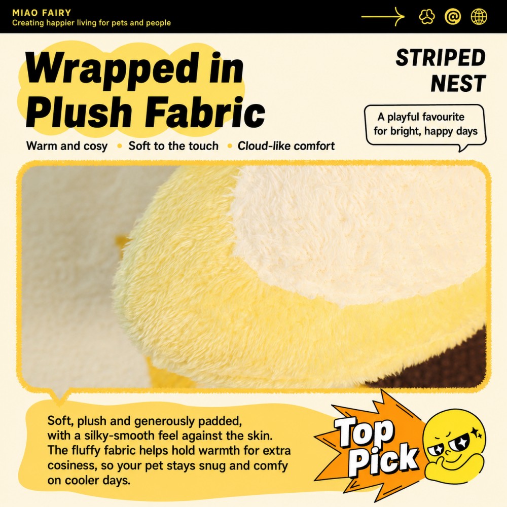 Banana Cat Scratching Post Sisal Rope