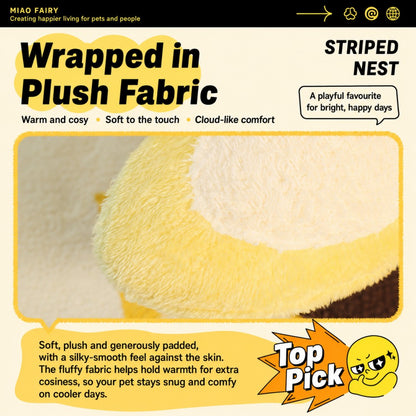 Banana Cat Scratching Post Sisal Rope