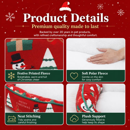 Pet House Snowman Tree L 86X61X20CM