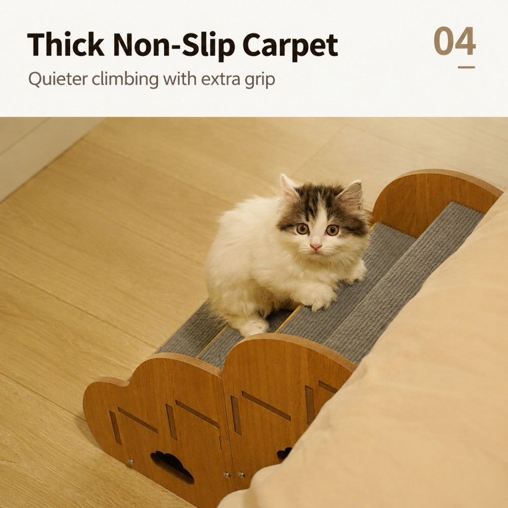Pet Stairs Step Ramp Cloud Design