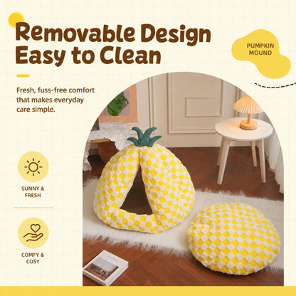 Enclosed Cat Bed Cozy Warm House