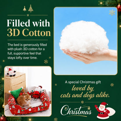 Pet House Snowman Tree L 86X61X20CM