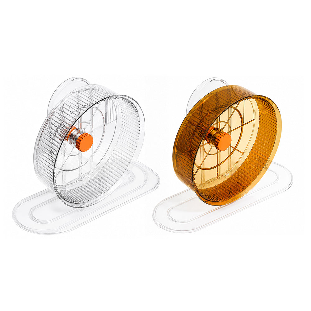 Silent Double-Bearing Hamster Wheel – Large 21cm Exercise Toy