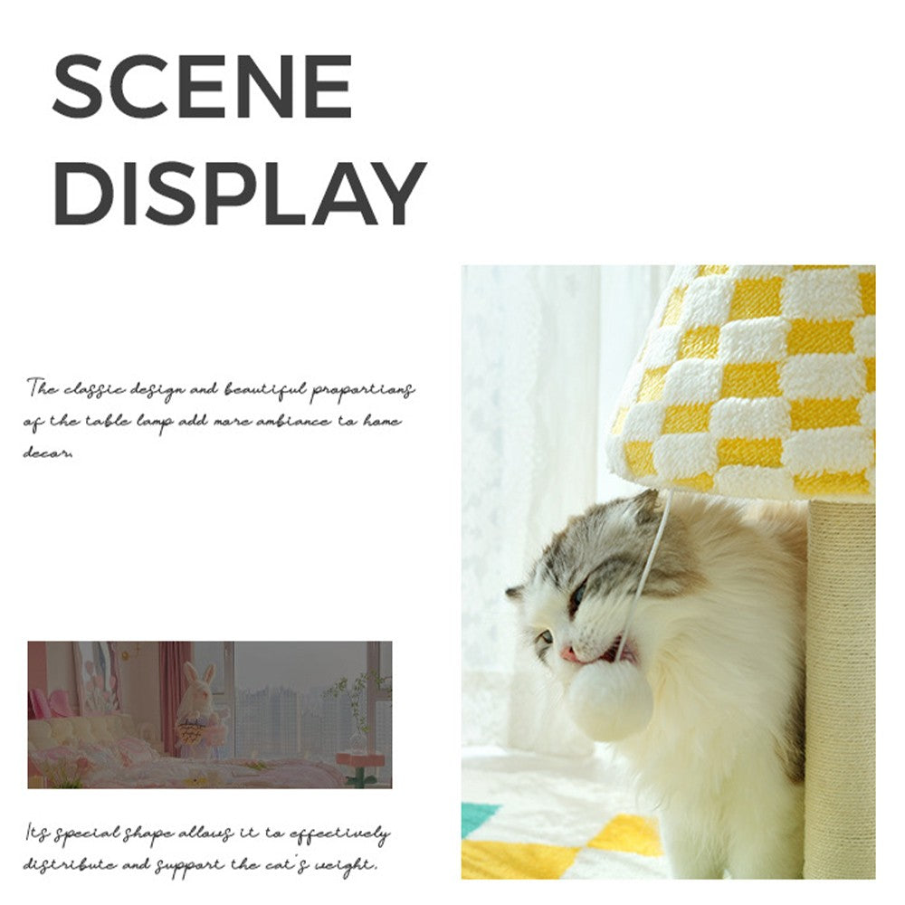 Lamp Style Cat Scratching Post Interactive