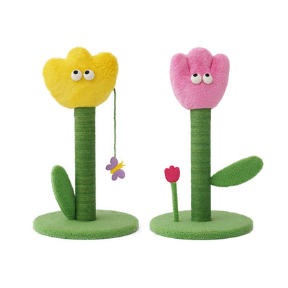 ZEZE Tulip Cat Tree Scratching Post