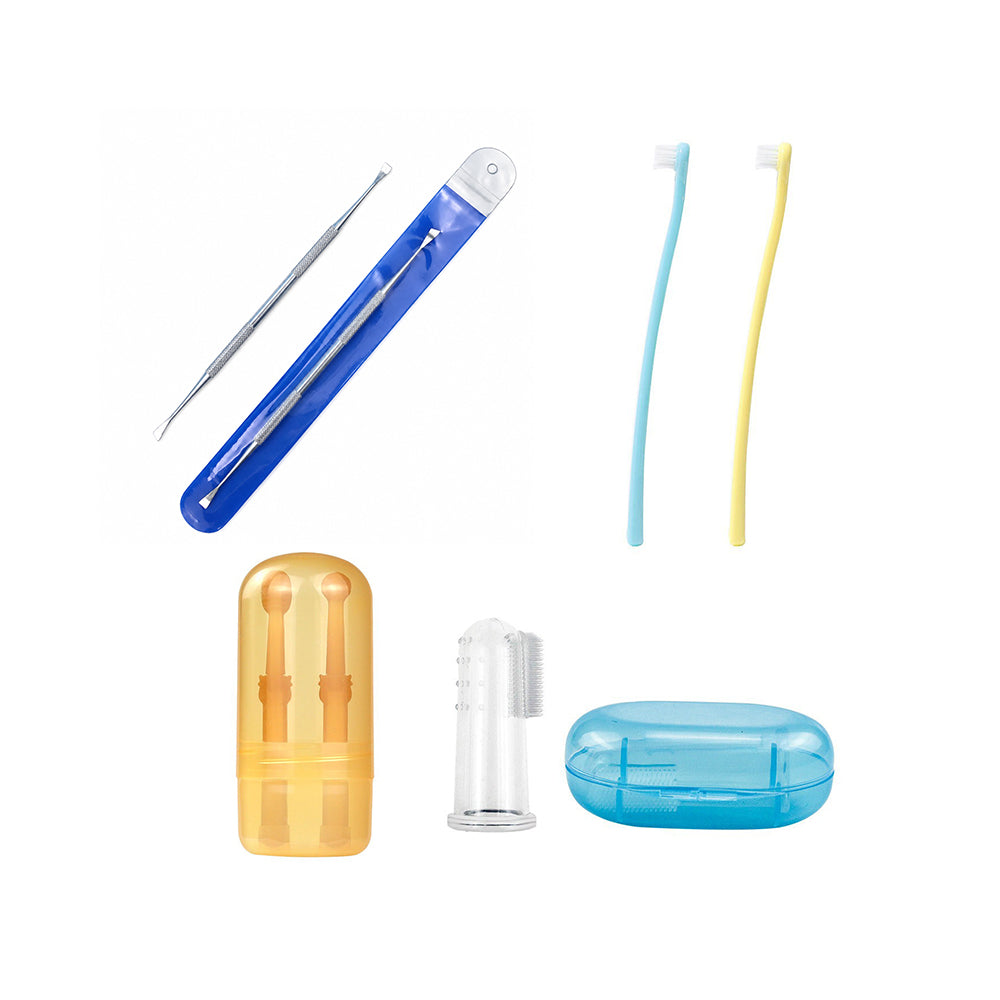 Pet Toothbrush – Silicone Dental Cleaning Brush for Cats & Dogs
