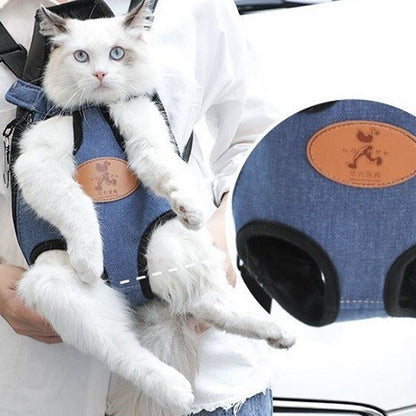 Quilted Front Cat Carrier Bag