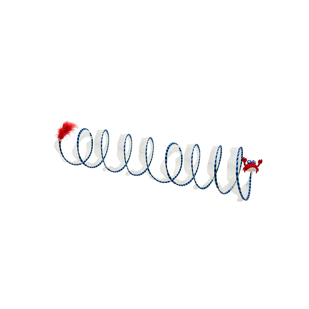 FOFOS Summer Crab Cat Tunnel Cat Toy - 110cm