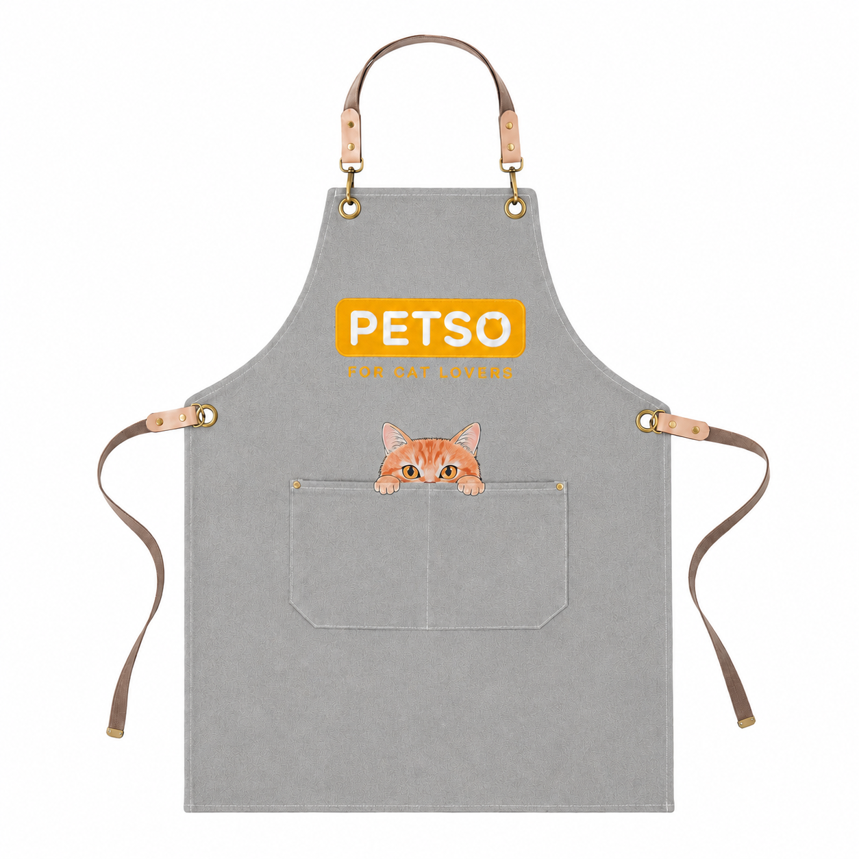 PETSO Waterproof Work Apron with Front Pocket