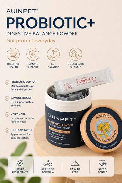 AUINPET Probiotic Powder For Dogs & Cats 60g