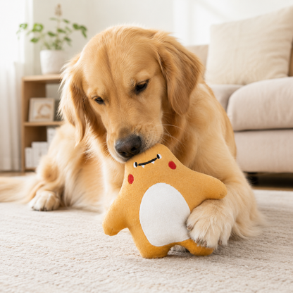 PIDAN Fat Starfish Plush Little Monster Series Dog Toy