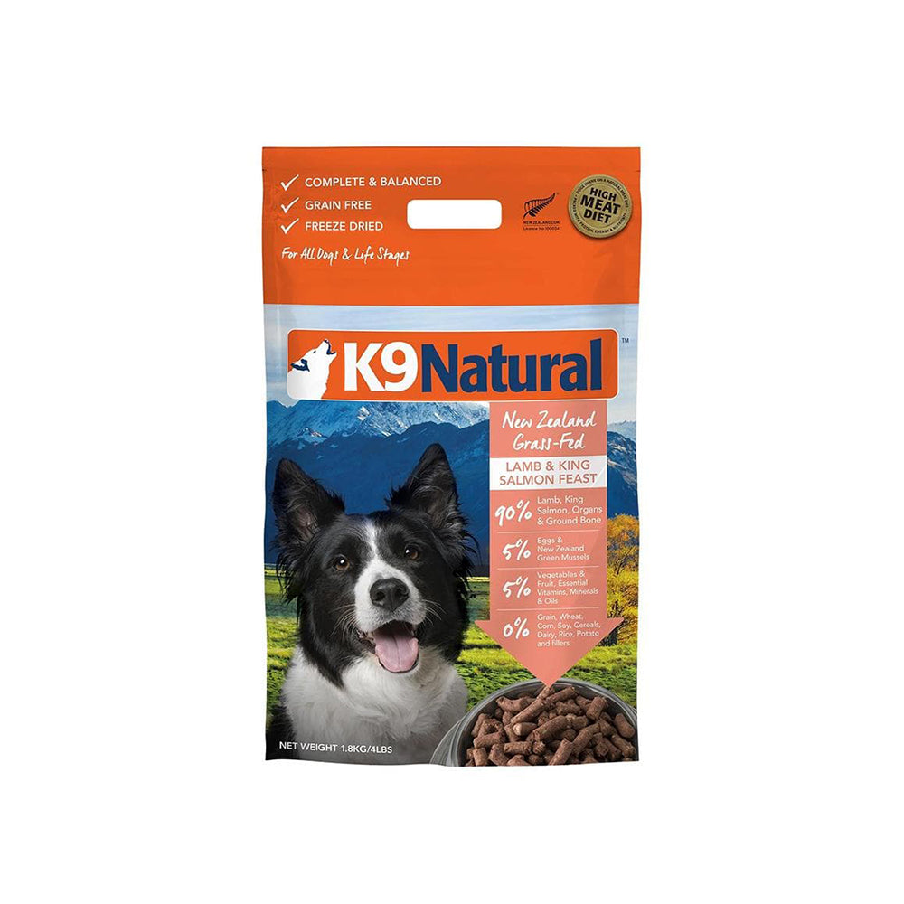 K9 NATURAL Lamb & King Salmon Freeze Dried Dog Food