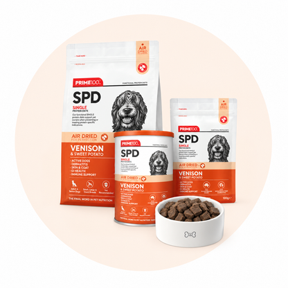 PRIME100 SPD Air Dried Venison & Sweet Potato Dog Food
