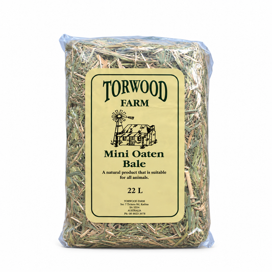 TORWOOD Farms Mini Oaten Bale 22L
