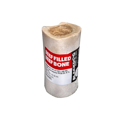 BLACKDOG Beef Filled Bone 3"/10cm Dog Treats 1Pack