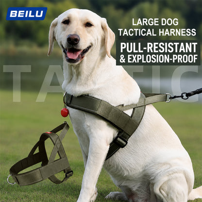 Dog Harness No Pull Heavy Duty Tactical Adjustable