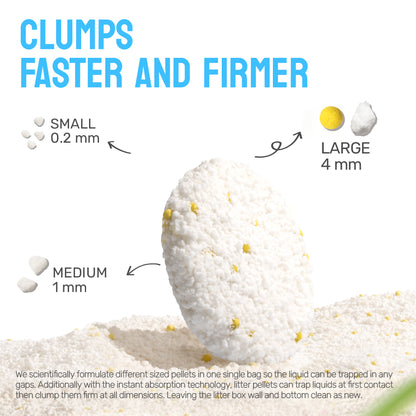 CATURE Natural Miracle Cassava Cat Litter - Chamomile Scent 2.5Kg