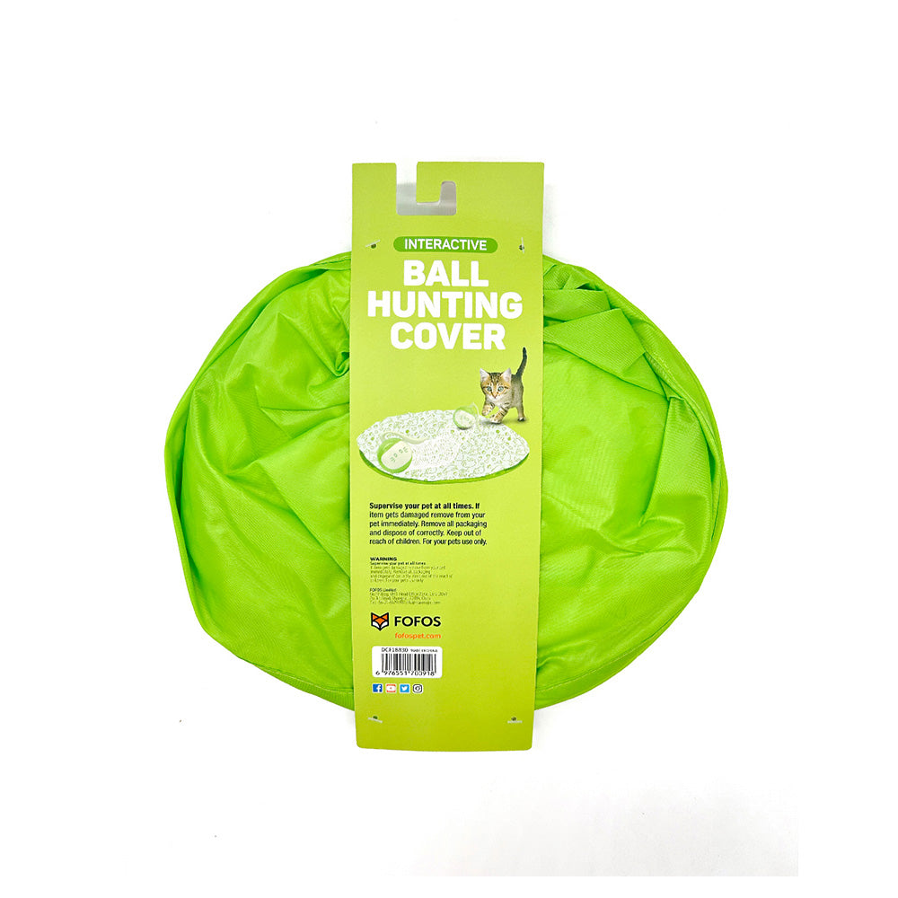FOFOS Green Ball Hunting Cover Cat Toy