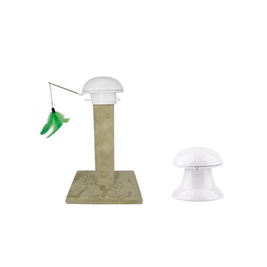 Automatic Laser Feather USB Rechargeable Cat Interactive Toy