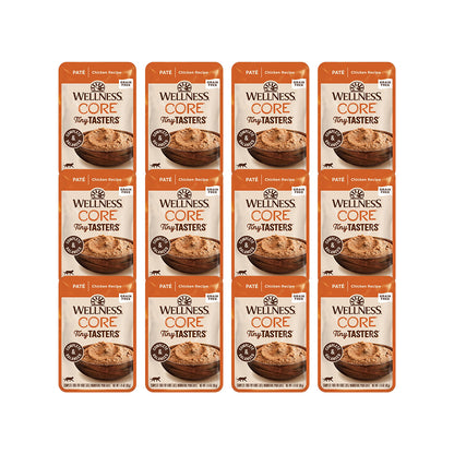 WELLNESS Core Tiny Tasters Smooth Pate Chicken Wet Cat Food
