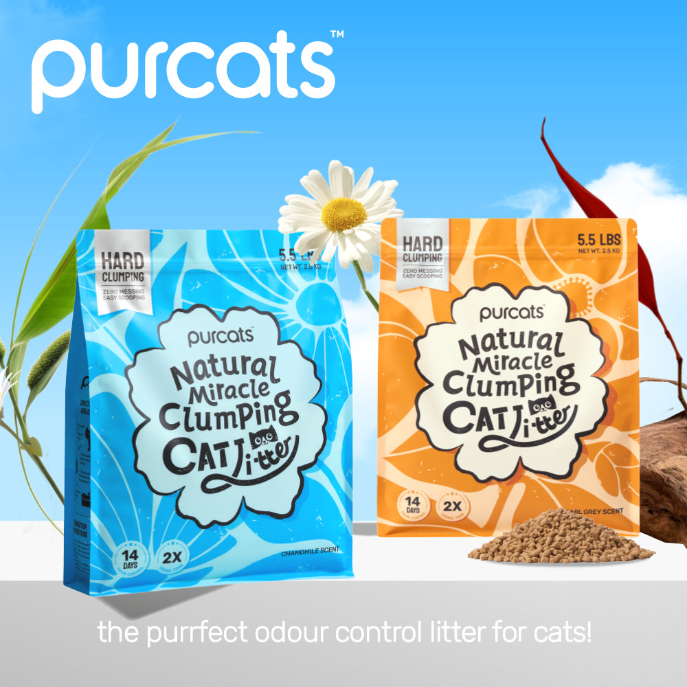 CATURE Natural Miracle Cassava Cat Litter - Chamomile Scent 2.5Kg