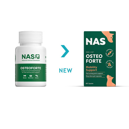 NAS NATURAL ANIMAL SOLUTIONS Osteoforte 60Caps
