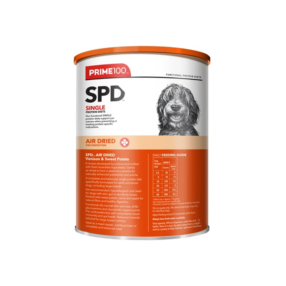 PRIME100 SPD Air Dried Venison & Sweet Potato Dog Food