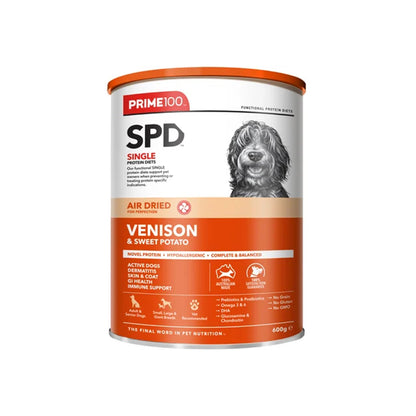 PRIME100 SPD Air Dried Venison & Sweet Potato Dog Food