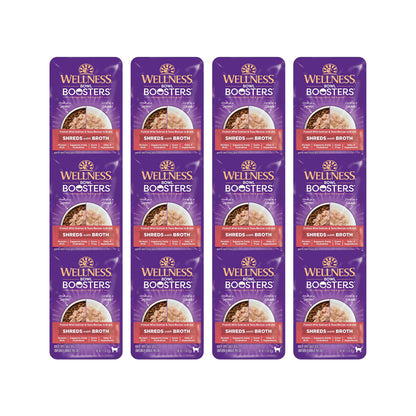 WELLNESS Core Simply Shreds Flaked Wild Salmon & Tuna Wet Cat Food 50g x 12