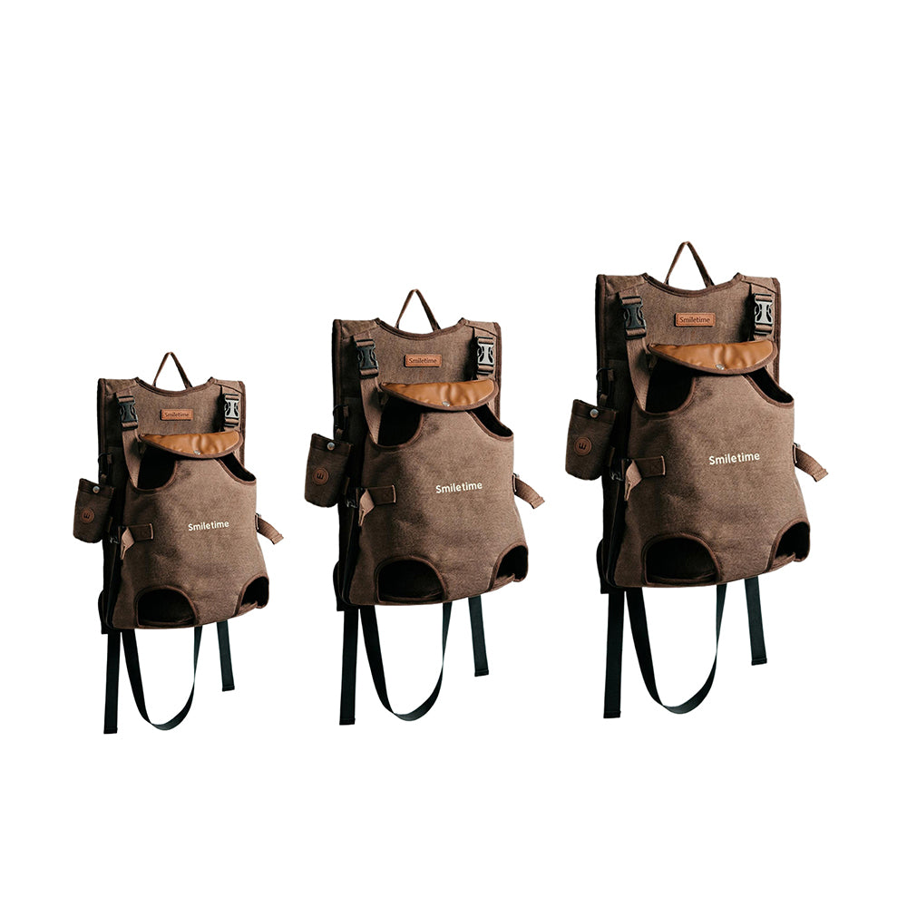 SMILE TIME Hug Pack Flex-Fit Pet Carrier