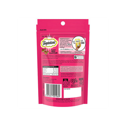 【EXP-05/03/2026】TEMPTATIONS Snacks Hearty Beef Cat Treats 85g