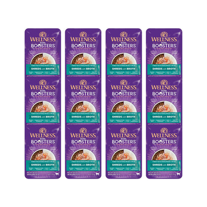 WELLNESS Core Simply Shreds Flaked Tuna & Shrimp Wet Cat Food 50g x 12