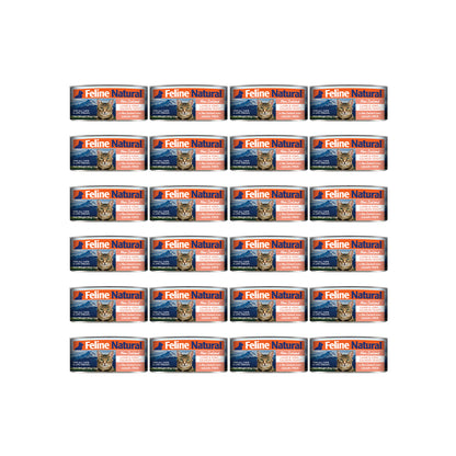 FELINE NATURAL Lamb and Salmon Grain Free Cat Food