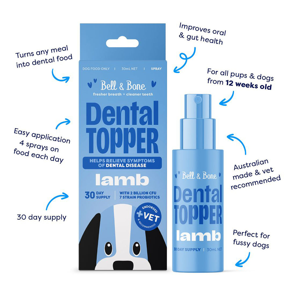 BELL & BONE Lamb Dog Dental Topper 30ml