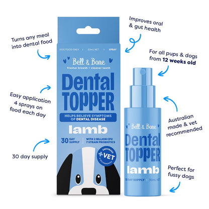 BELL & BONE Lamb Dog Dental Topper 30ml