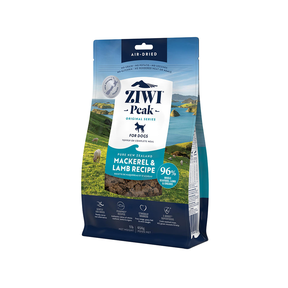 ZIWI Peak Mackerel & Lamb Recipe Air Dried Dog Food