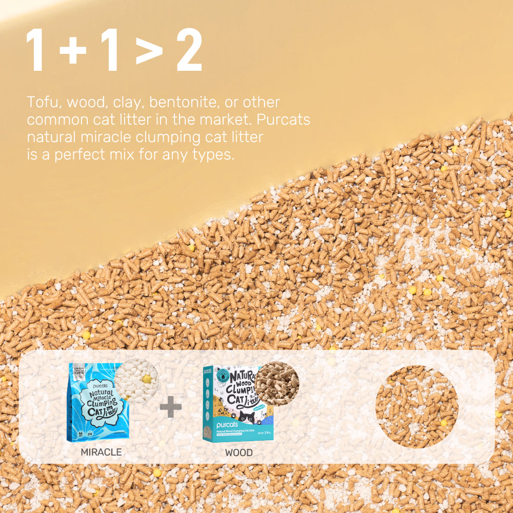 CATURE Natural Miracle Cassava Cat Litter - Chamomile Scent 2.5Kg