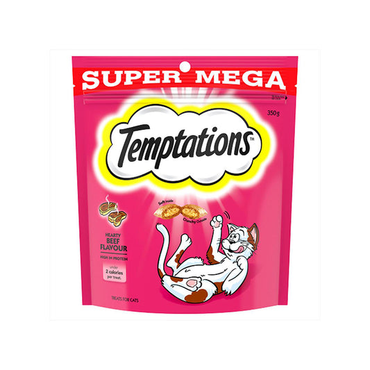 TEMPTATIONS Snacks Hearty Beef Cat Treats