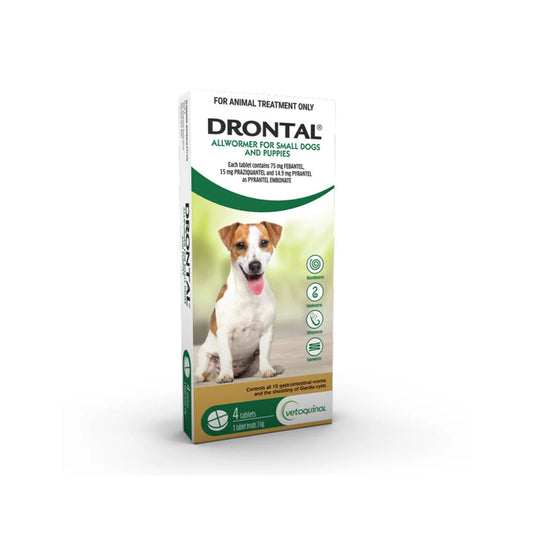 DRONTAL Dog Deworming Tablets 4pcs (3kg)