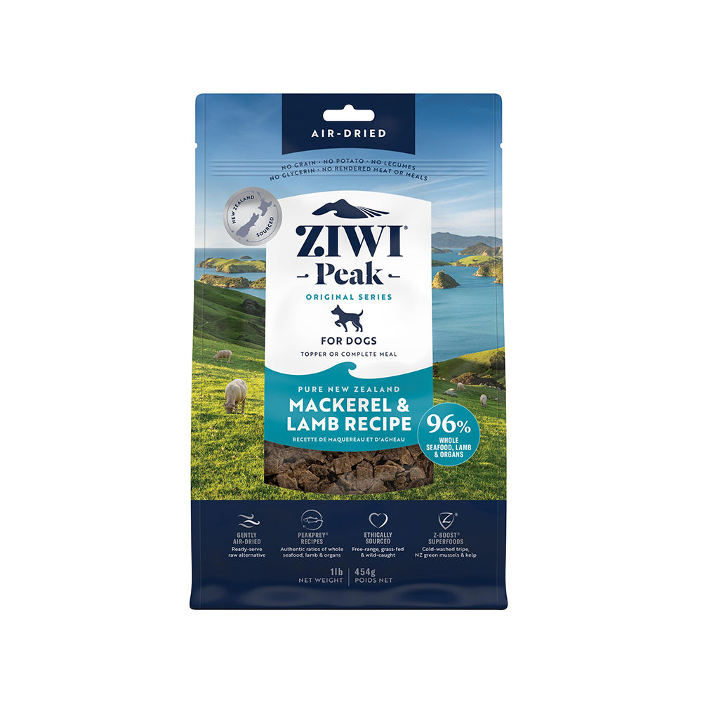 ZIWI Peak Mackerel & Lamb Recipe Air Dried Dog Food