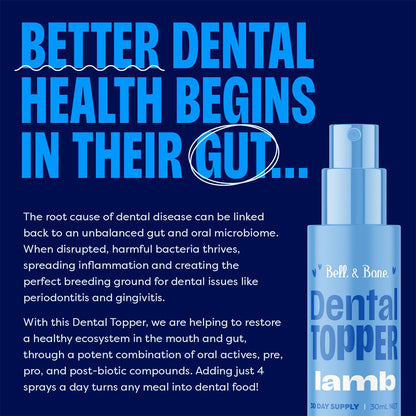BELL & BONE Lamb Dog Dental Topper 30ml