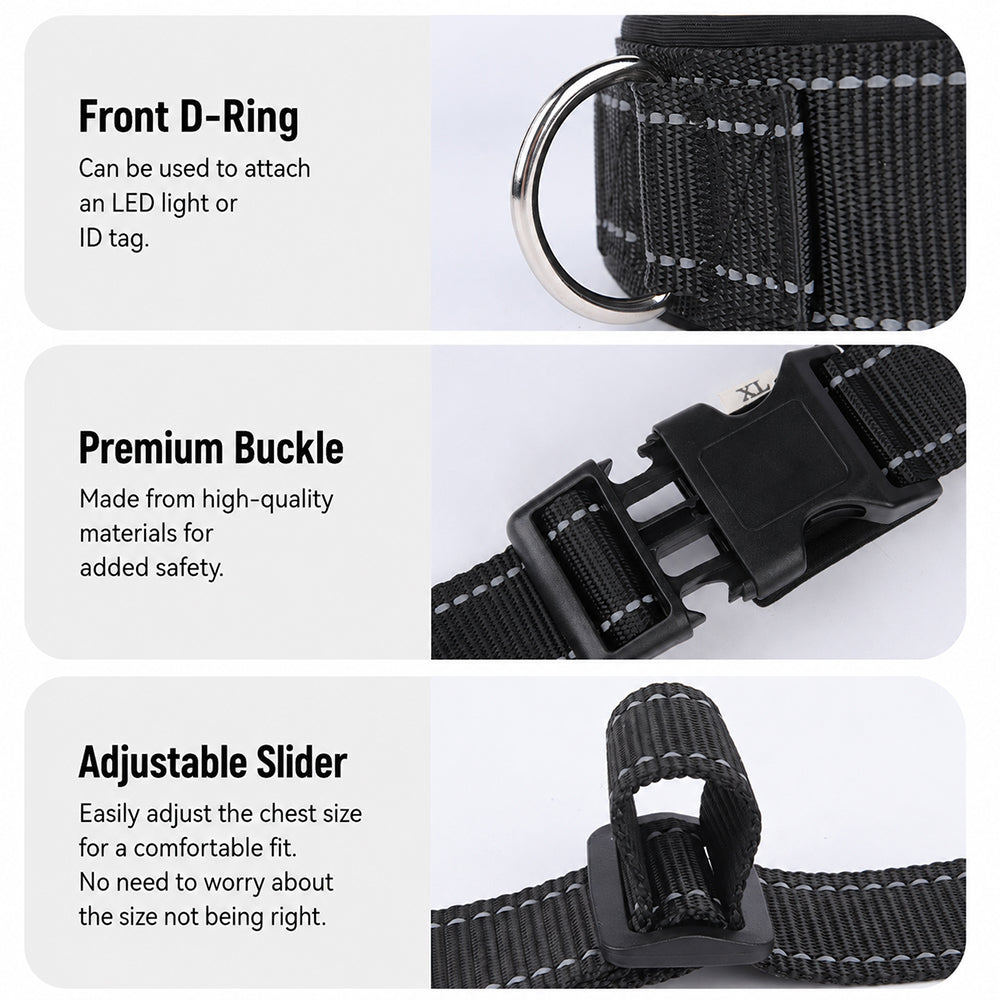 Dog Harness No Pull Heavy Duty Tactical Adjustable