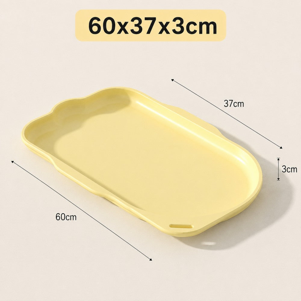 Large Waterproof Non-Slip Pet Feeding Mat for Cats and Dogs