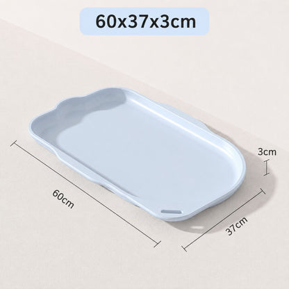 Large Waterproof Non-Slip Pet Feeding Mat for Cats and Dogs